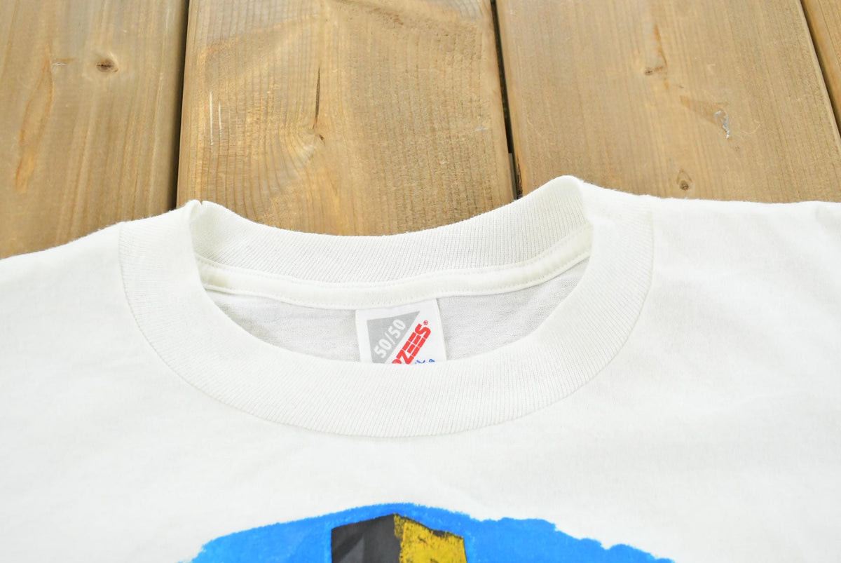 Vintage 1989 Jesus Christ Cross Love Me T-Shirt Men's XL from propervintagecanada