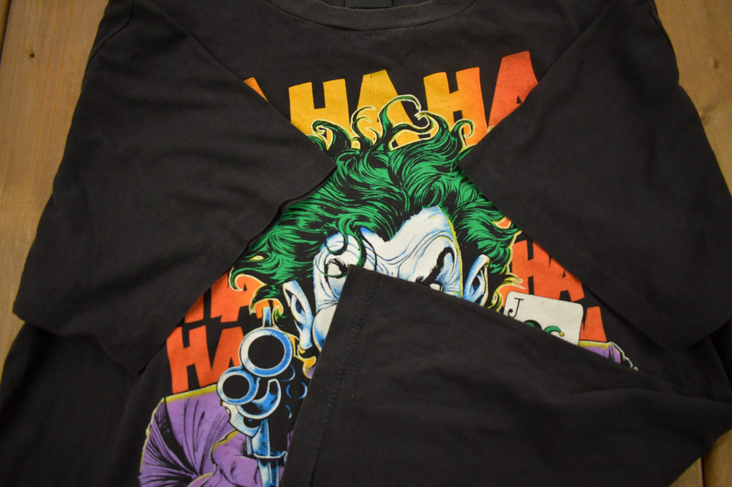 Vintage 1989 Joker DC Comics Batman Promo T-Shirt from propervintagecanada