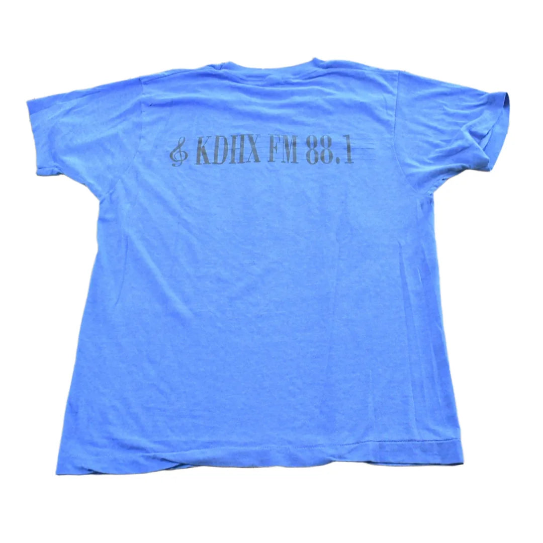 Vintage 1989 KDHX 88.1 FM Winter Membership Drive T-Shirt Men's S from propervintagecanada