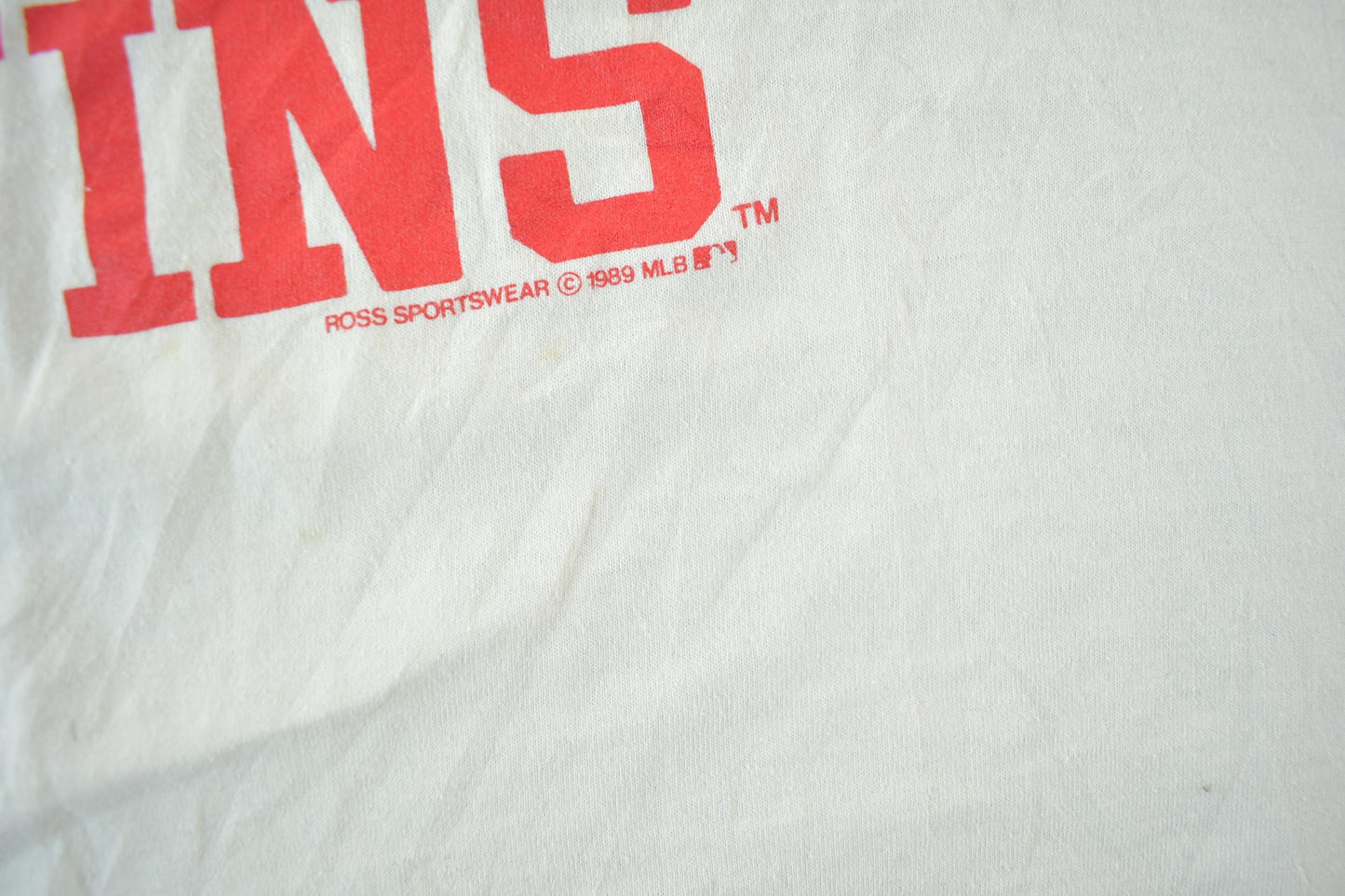 Vintage 1989 Minnesota Twins MLB Graphic T-Shirt Men's Large from propervintagecanada