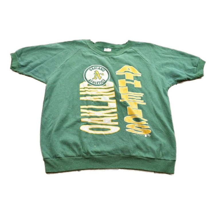 Vintage 1989 Oakland Athletics MLB Graphic Raglan T-Shirt Men's XL from propervintagecanada