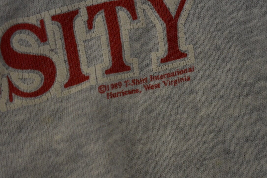 Vintage 1989 Ohio State University Collegiate Crewneck Men's Large from propervintagecanada