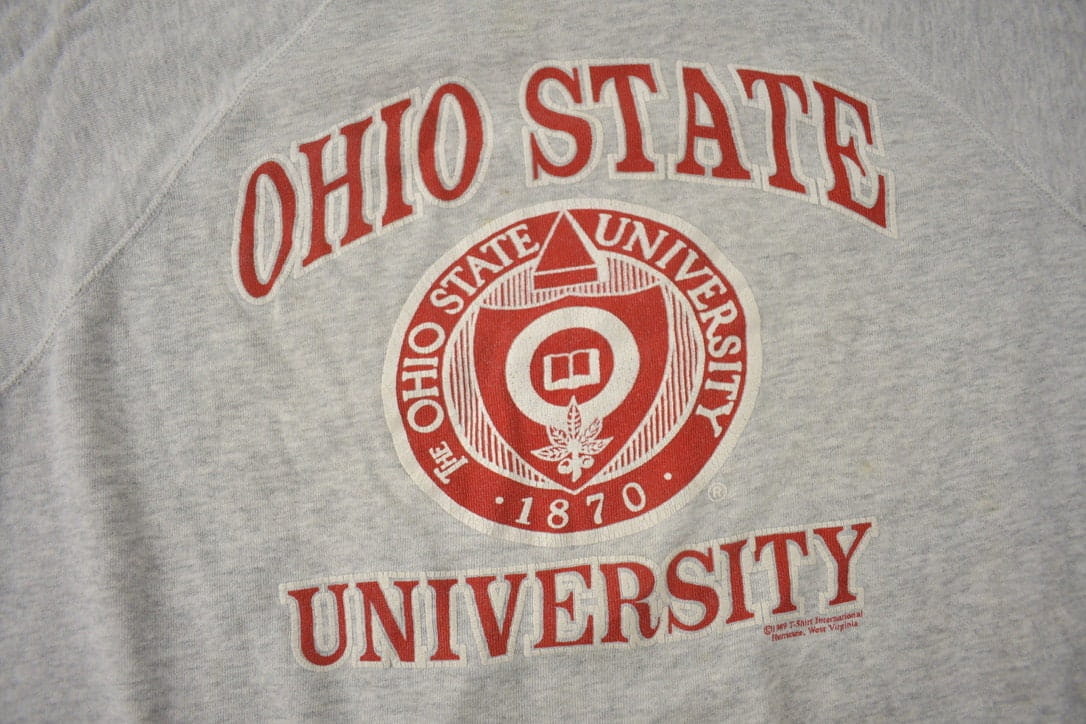 Vintage 1989 Ohio State University Collegiate Crewneck Men's Large from propervintagecanada