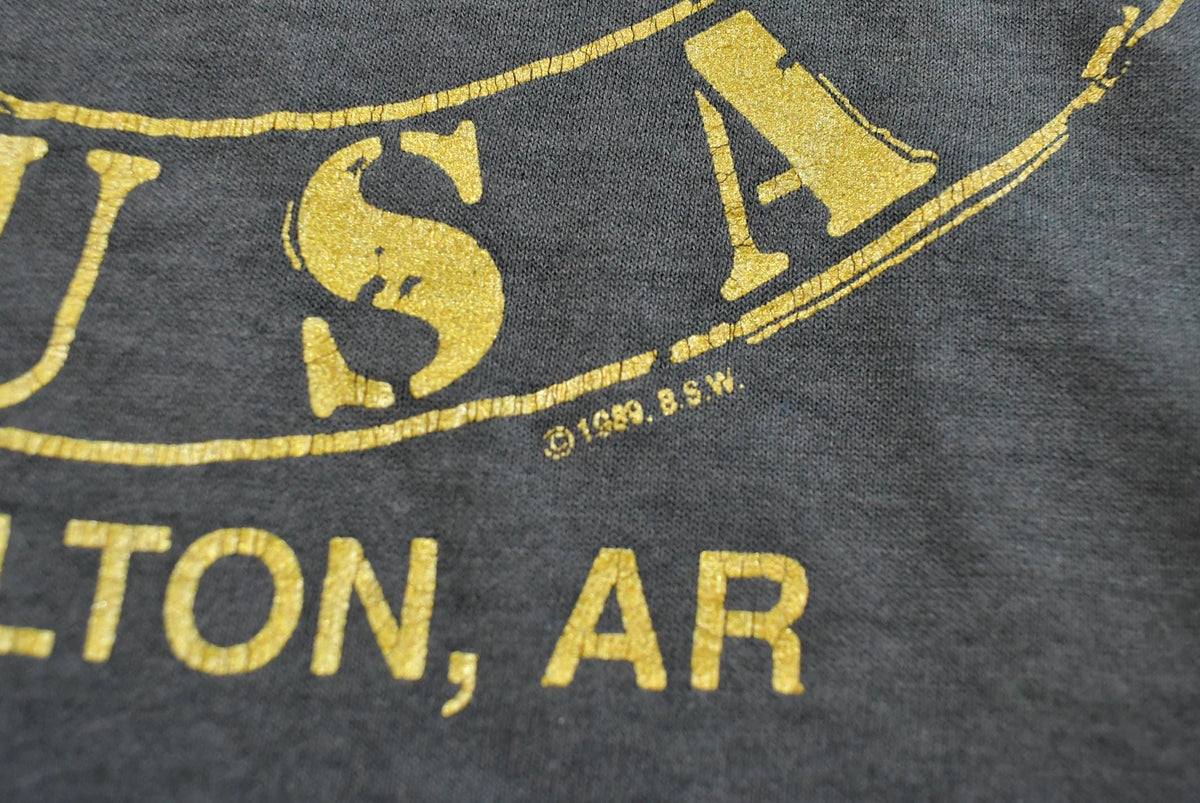 Vintage 1989 Petit Jean Morrilton Arkansas T-Shirt Mens L from propervintagecanada