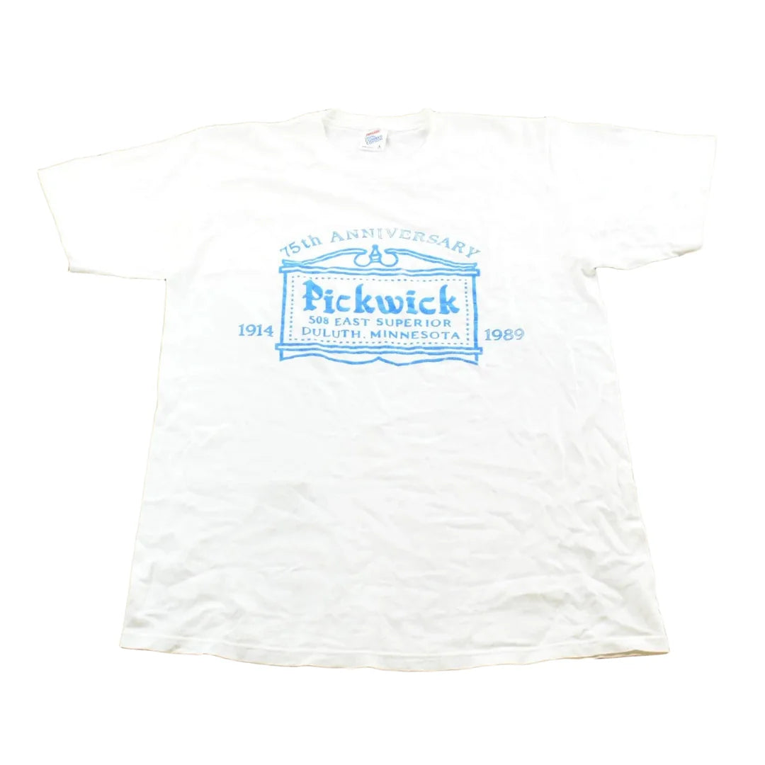 Vintage 1989 Pickwick Restaurant Souvenir T-Shirt Men's L from propervintagecanada