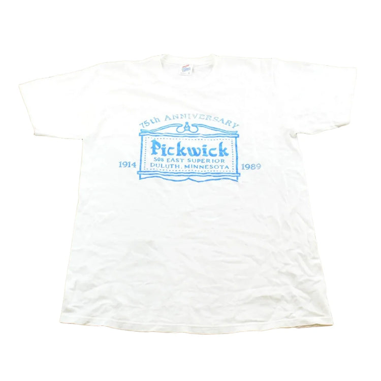 Vintage 1989 Pickwick Restaurant Souvenir T-Shirt Men's L from propervintagecanada