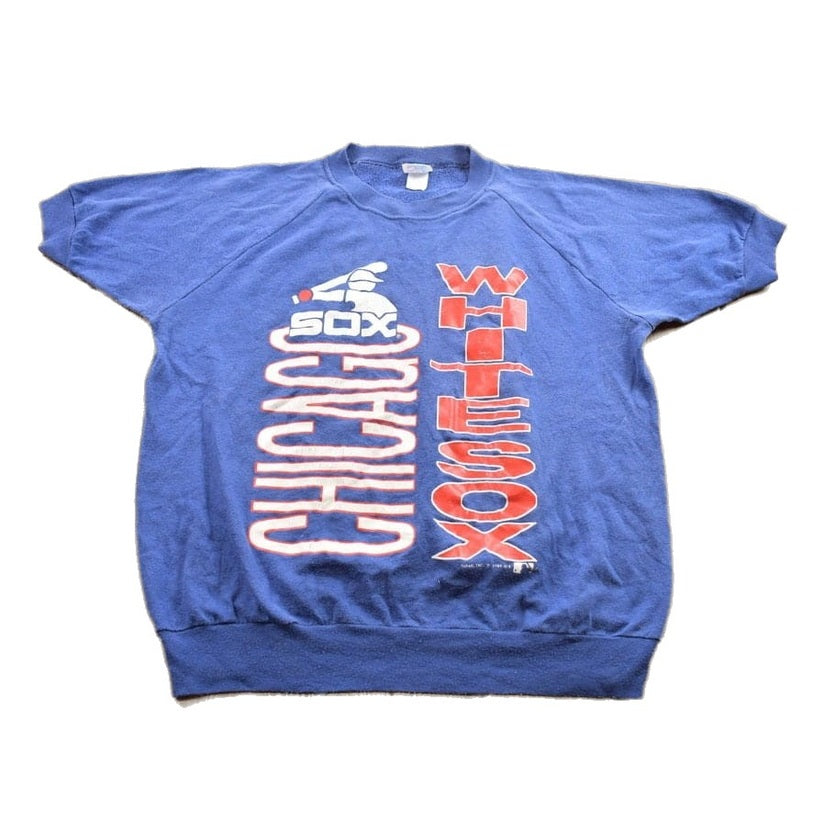 Vintage 1989 Raglan Chicago White Sox MLB graphic T Shirt Men's Large from propervintagecanada