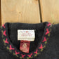 Vintage 1989 Susan Bristol Wool Knit Floral Sweater Vest Women's XS from propervintagecanada