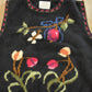 Vintage 1989 Susan Bristol Wool Knit Floral Sweater Vest Women's XS from propervintagecanada