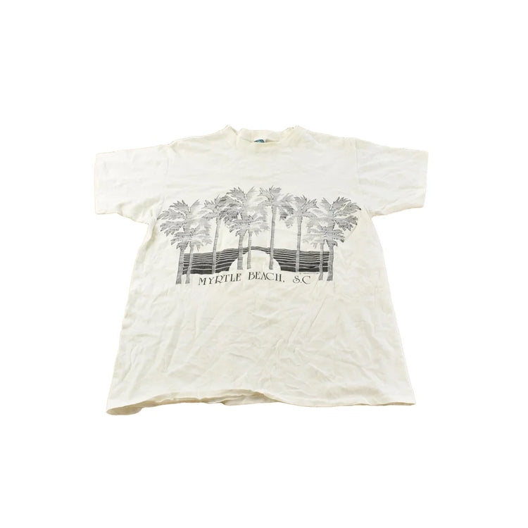 Vintage 1989 T&C Surf Designs Myrtle Beach Graphic T-Shirt Men's M from propervintagecanada
