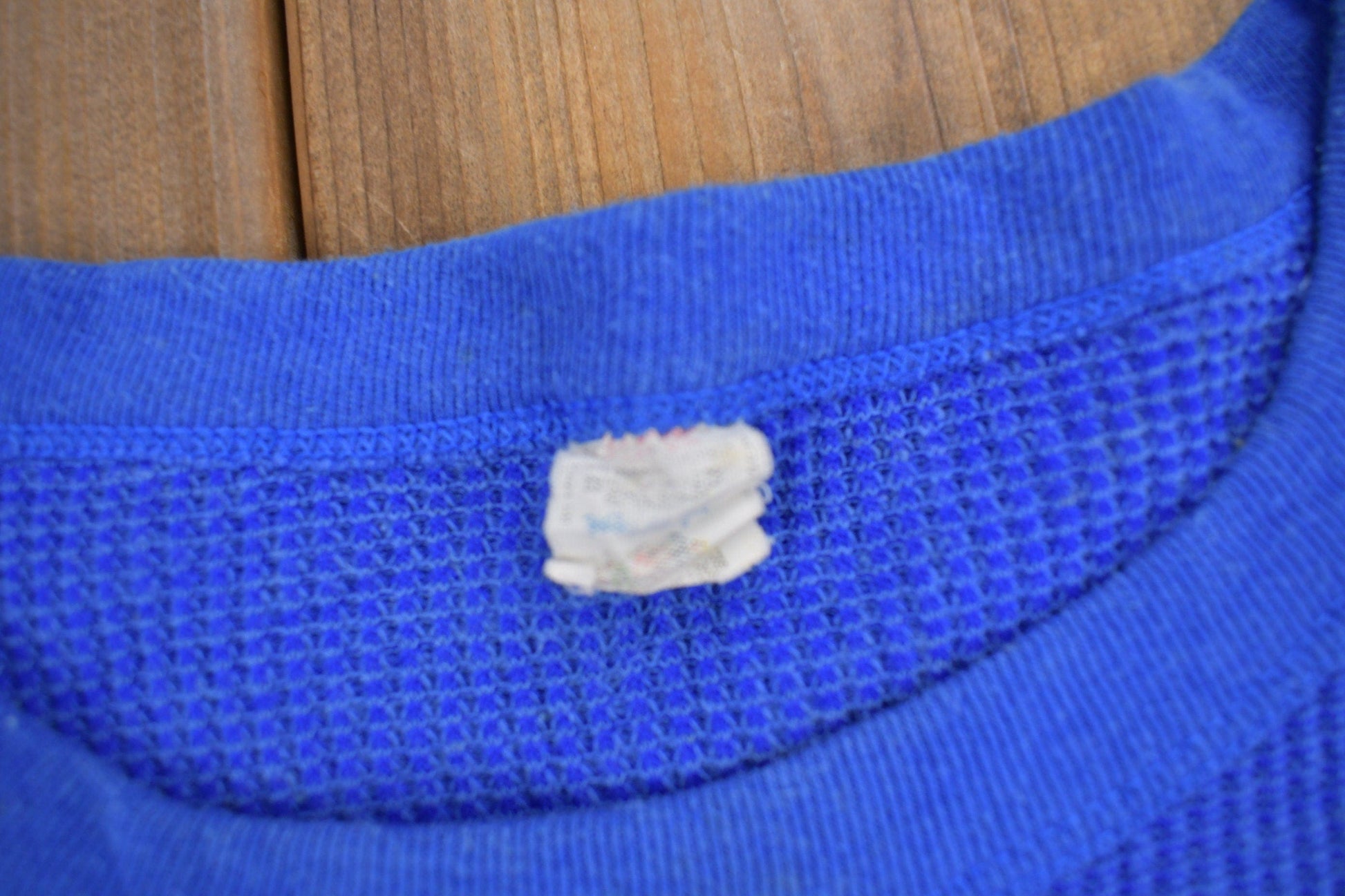 Vintage 1989 Texan Harley Davidson Conroe Texas Long Sleeve Thermal Shirt Men's XS from propervintagecanada