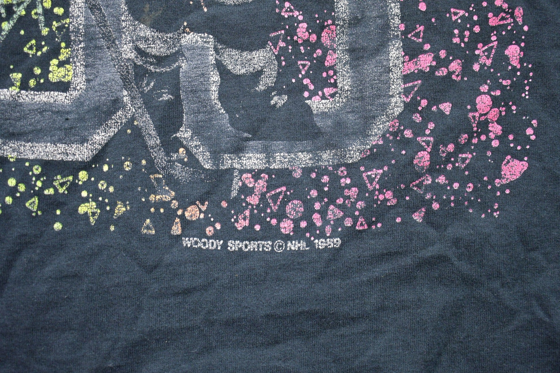 Vintage 1989 The Great Wayne Gretzky Graphic T-Shirt Men's XS from propervintagecanada