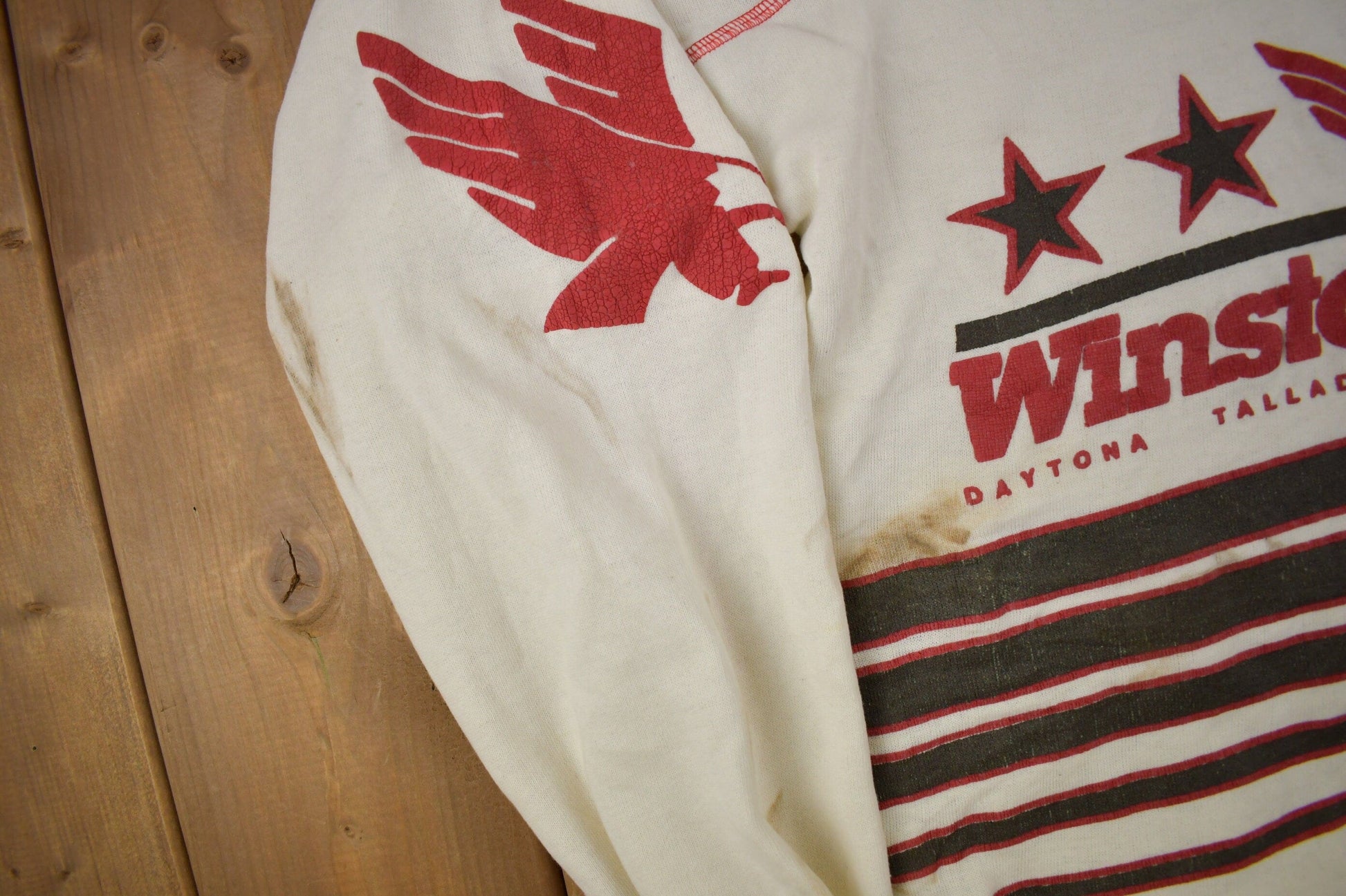 Vintage 1989 Winston Million Graphic Crewneck Sweatshirt Men's Medium from propervintagecanada