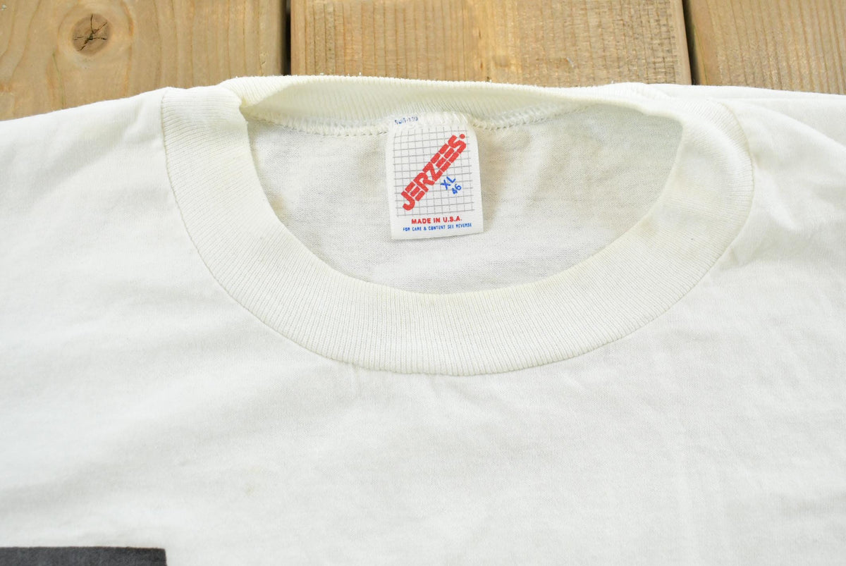 Vintage 1990 Bible Not Just for Sundays Scripture Wear Graphic T-Shirt Mens L from propervintagecanada