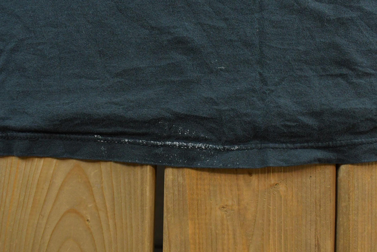 Vintage 1990 Blue Chicago T-Shirt Mens Men's Large from propervintagecanada