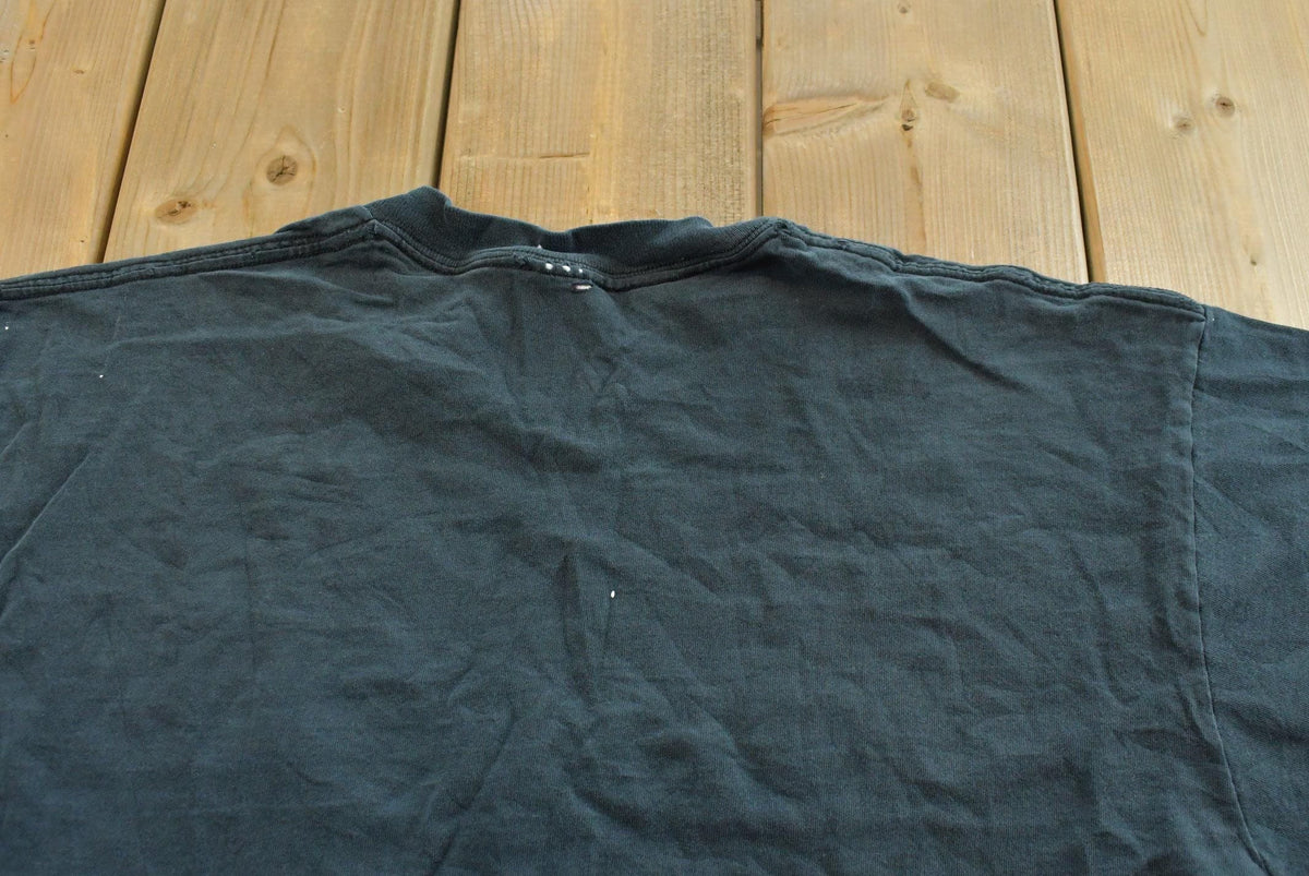 Vintage 1990 Blue Chicago T-Shirt Mens Men's Large from propervintagecanada