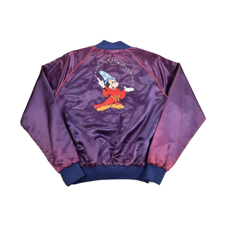 Vintage 1990 Disney Fantasia 50th Anniversary Embroidered Jacket Men's Medium from propervintagecanada