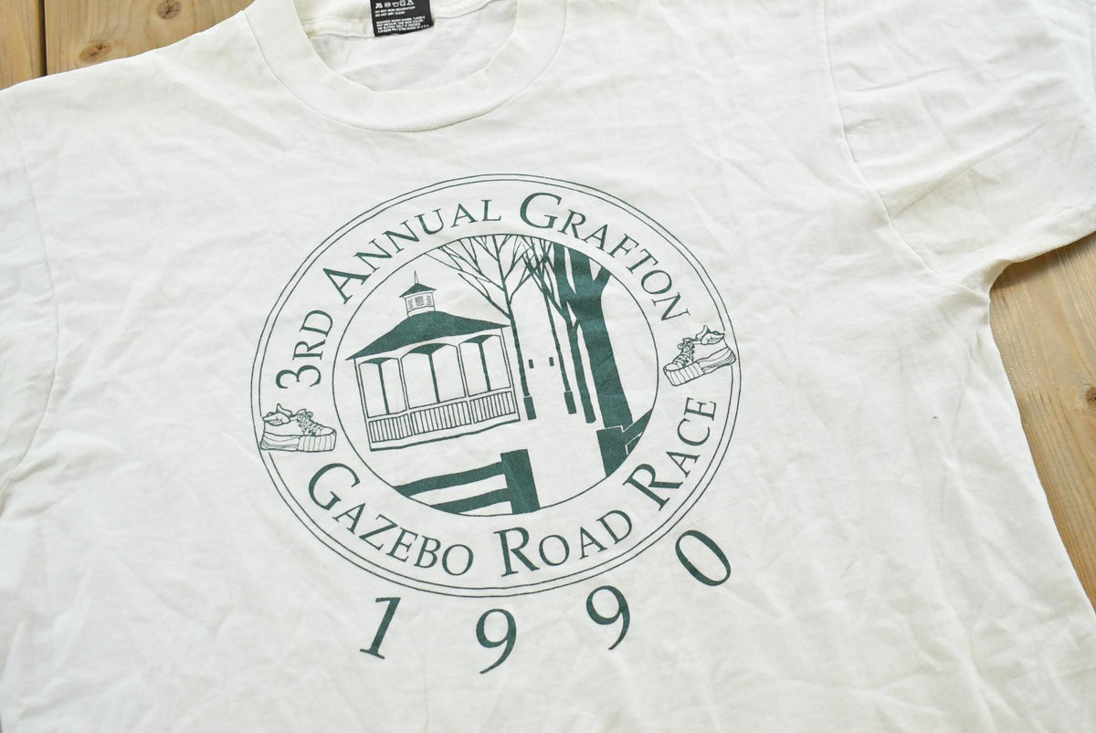 Vintage 1990 Grafton Gazebo Road Race Graphic T Shirt Mens M from propervintagecanada
