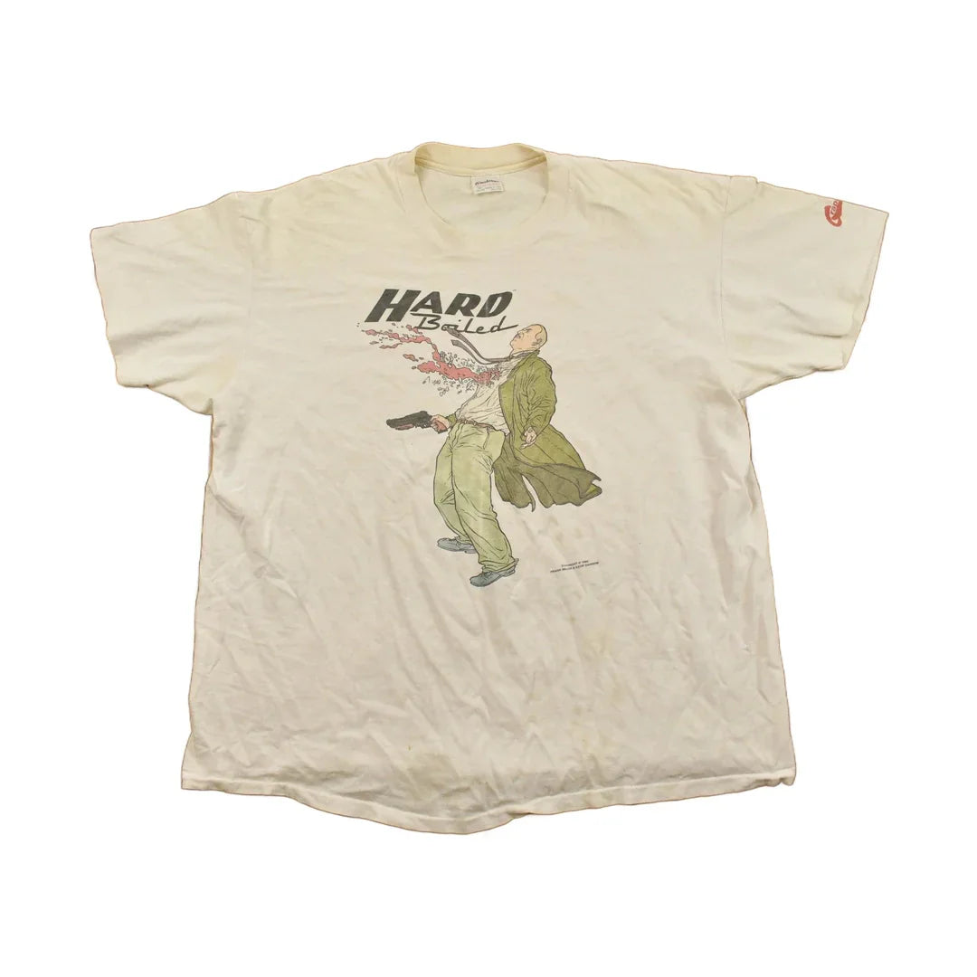 Vintage 1990 Hard Boiled Comic Book Promo T-shirt Men's Large from propervintagecanada