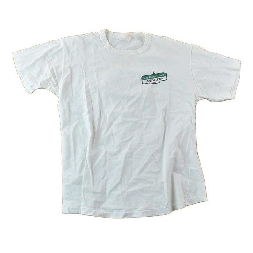 Vintage 1990 Innis Innisiation Souvenir College University T-Shirt Men's XL from propervintagecanada