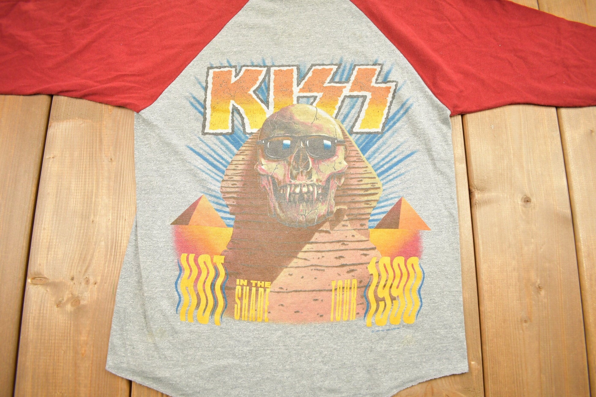 Vintage 1990 Kiss Hot In The Shade Tour T-Shirt from propervintagecanada