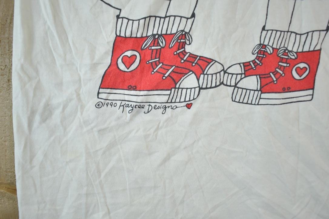 Vintage 1990 Kissin Kittens Graphic T-Shirt Men's 2XL