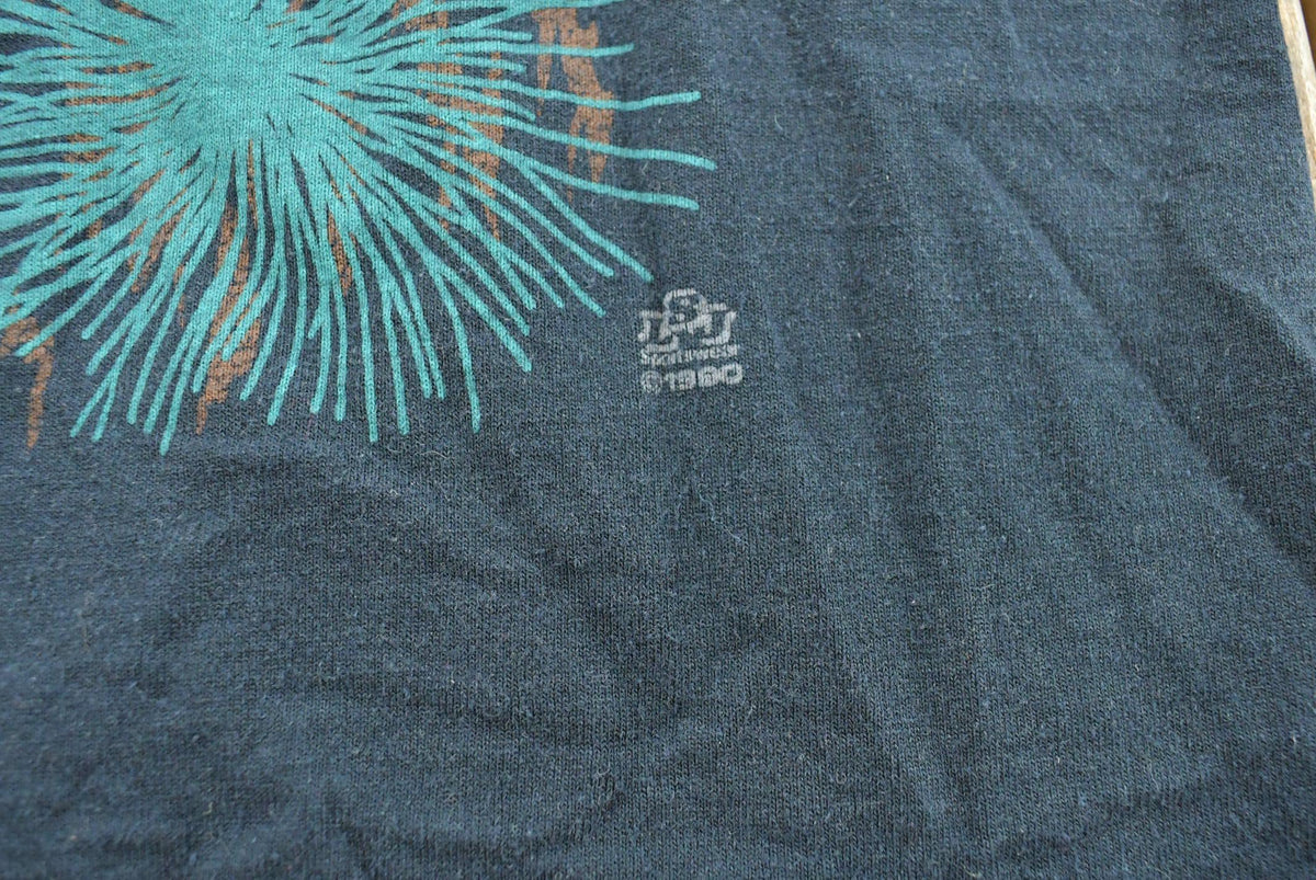 Vintage 1990 LSJ Raccoon Nature T-Shirt Men's XS from propervintagecanada