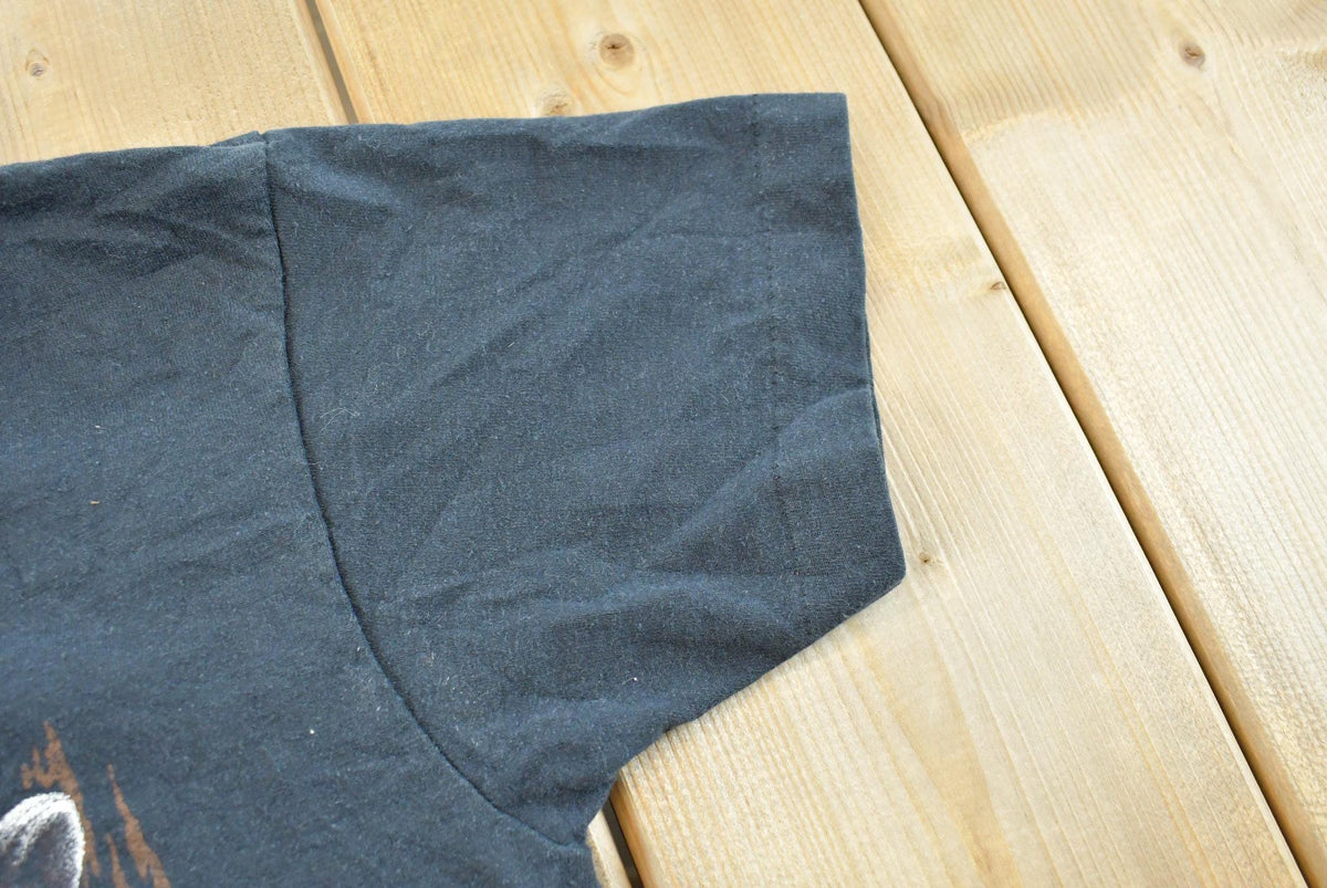 Vintage 1990 LSJ Raccoon Nature T-Shirt Men's XS from propervintagecanada