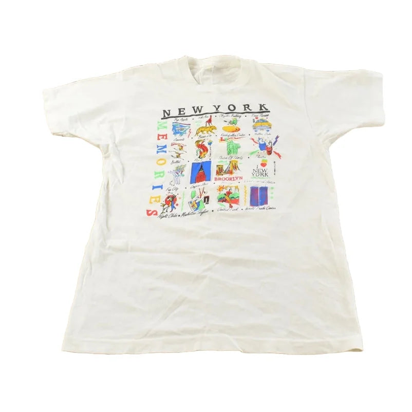 Vintage 1990 New York City Memories Souvenir T-Shirt Men's S from propervintagecanada