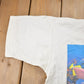 Vintage 1990 Ocean Fishes Theme Bonfire Graphic T-Shirt Single Stitch Men's Large from propervintagecanada