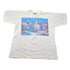 Vintage 1990 Ocean Fishes Theme Bonfire Graphic T-Shirt Single Stitch Men&