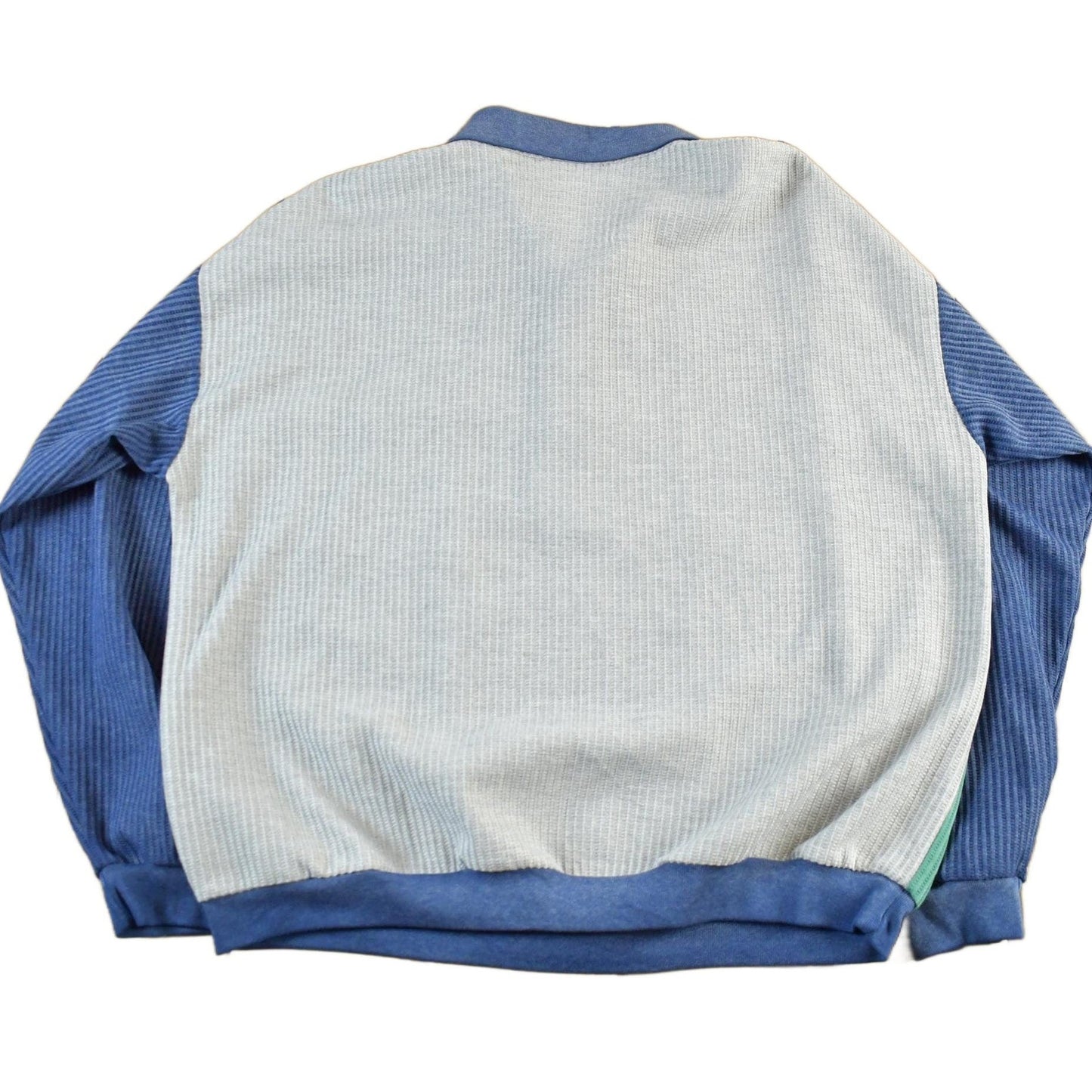 Vintage 1990 Quarter Button Rugby Collared Sweatshirt Men's 2X from propervintagecanada