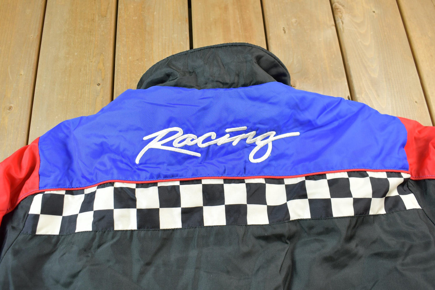 Vintage 1990 Riders Choice Racing Windbreaker Jacket Men's 2XL from propervintagecanada