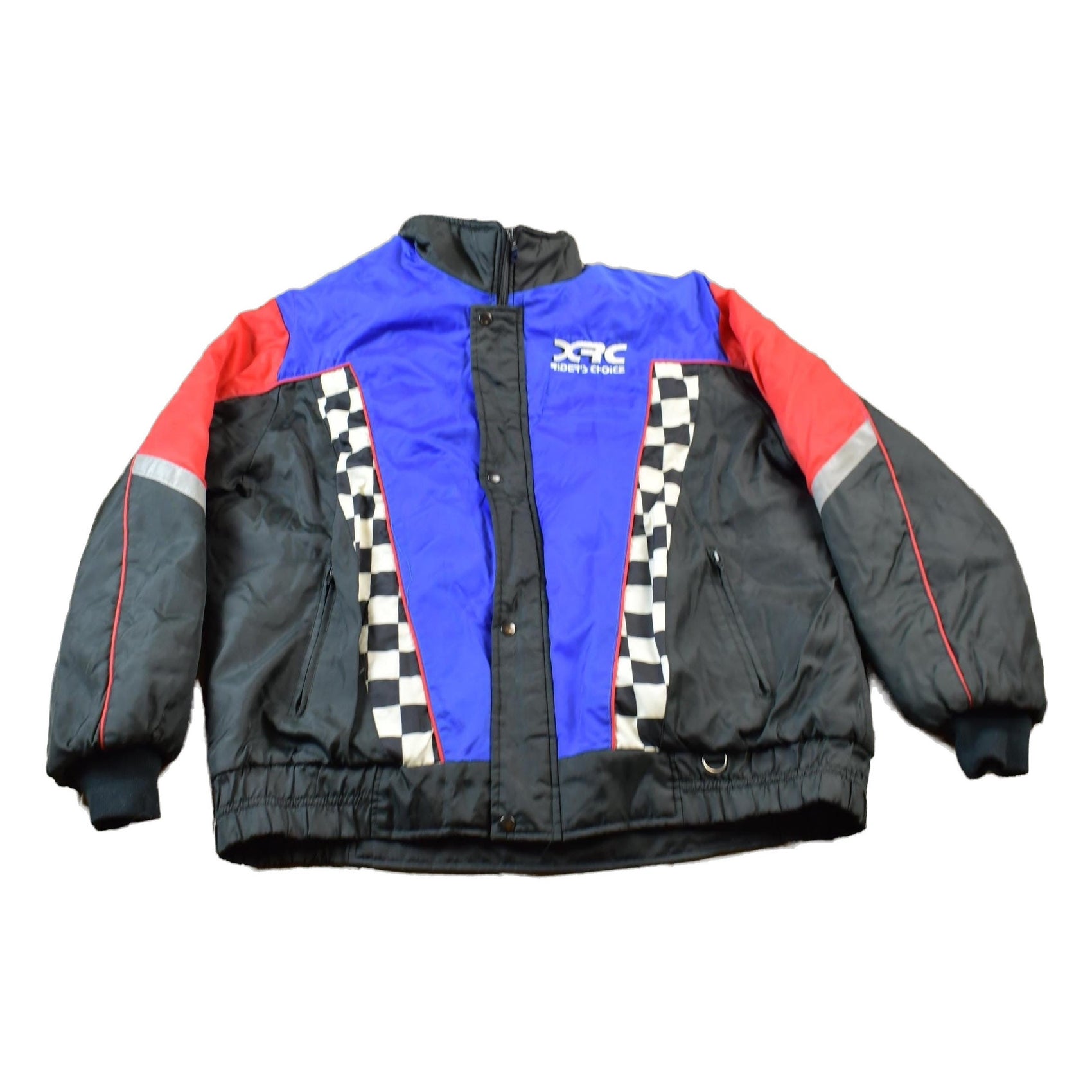 Vintage 1990 Riders Choice Racing Windbreaker Jacket Men's 2XL from propervintagecanada