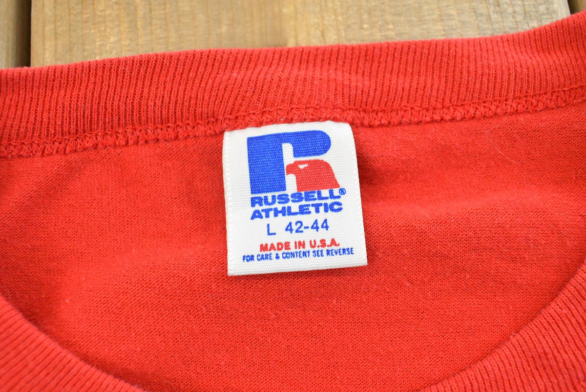 Vintage 1990 Russell Athletic Sovereign of the Seas Cruise Souvenir T Shirt Men's L from propervintagecanada