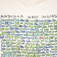 Vintage 1990's Anguilla West Indies Fish School Souvenir Travel T-Shirt Men's L from propervintagecanada