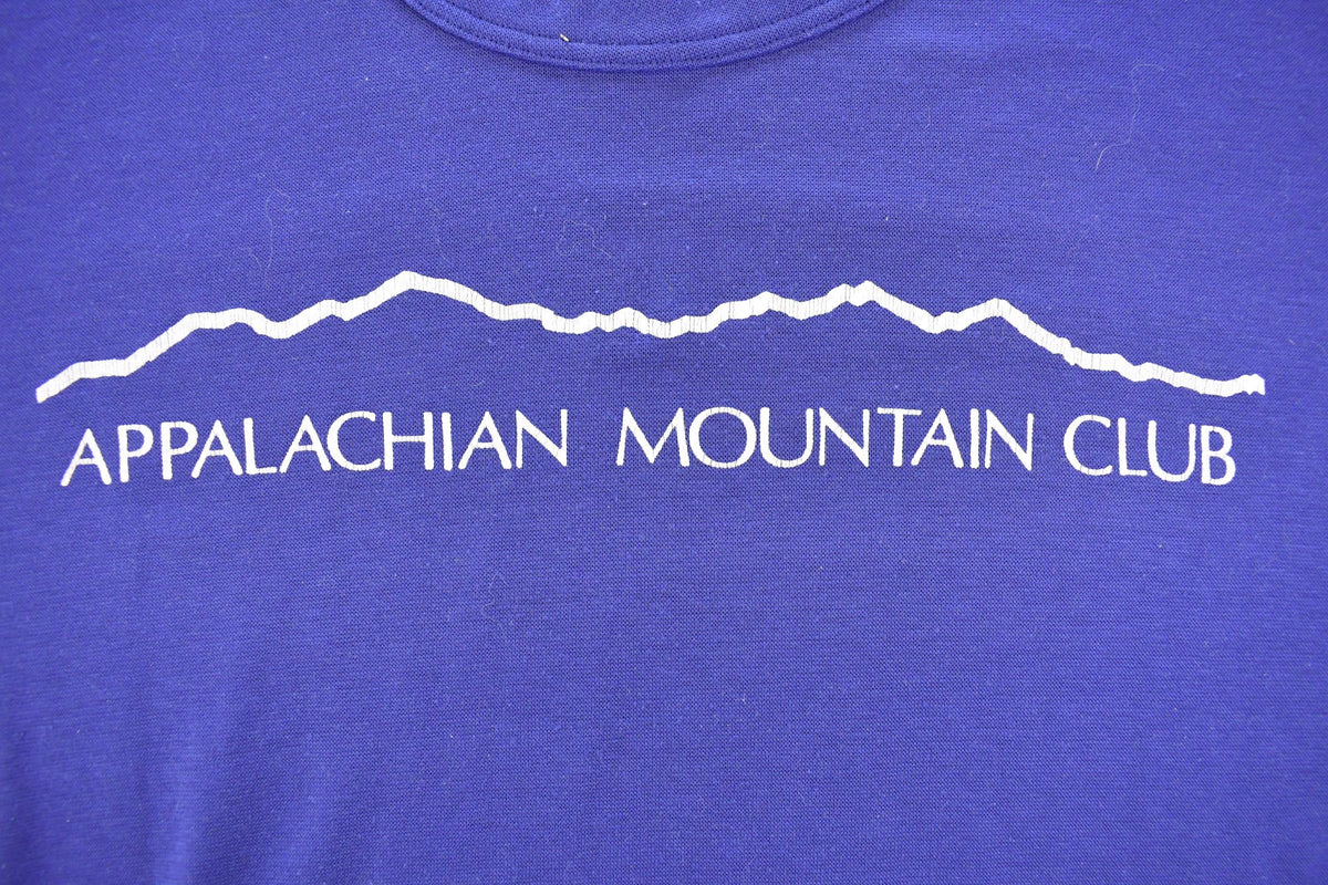 Vintage 1990's Appalachian Mountain Club Graphic Travel Long Sleeve T-Shirt Men's L from propervintagecanada