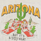 Vintage 1990's Arizona Dry Heat Pool Skeletons Souvenir Travel T-Shirt Men's L from propervintagecanada