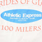Vintage 1990's Athletic Express Strides Of Glory Souvenir Travel T-Shirt Men's M from propervintagecanada
