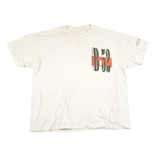 Vintage 1990's B 52 Fly The Heavies Souvenir Airplane T-Shirt Men's XL from propervintagecanada