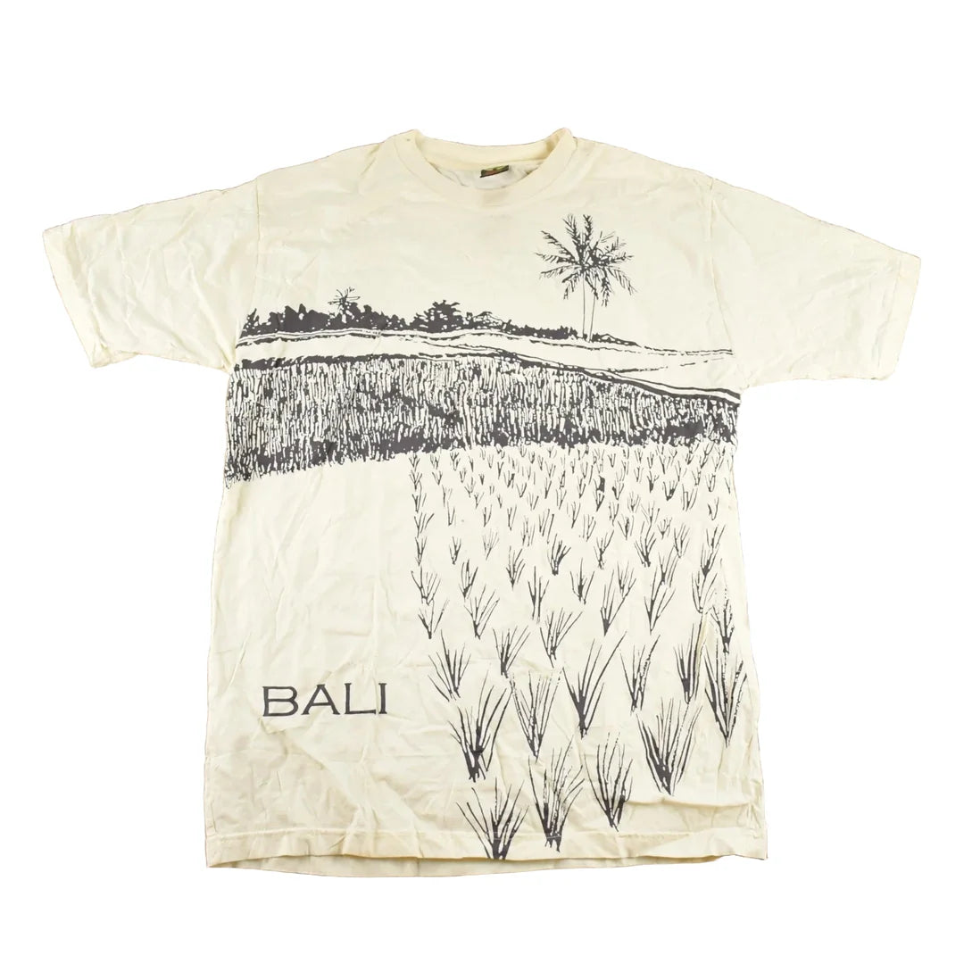Vintage 1990's Bali Heavyweight Souvenir Travel T-Shirt Mens M from propervintagecanada