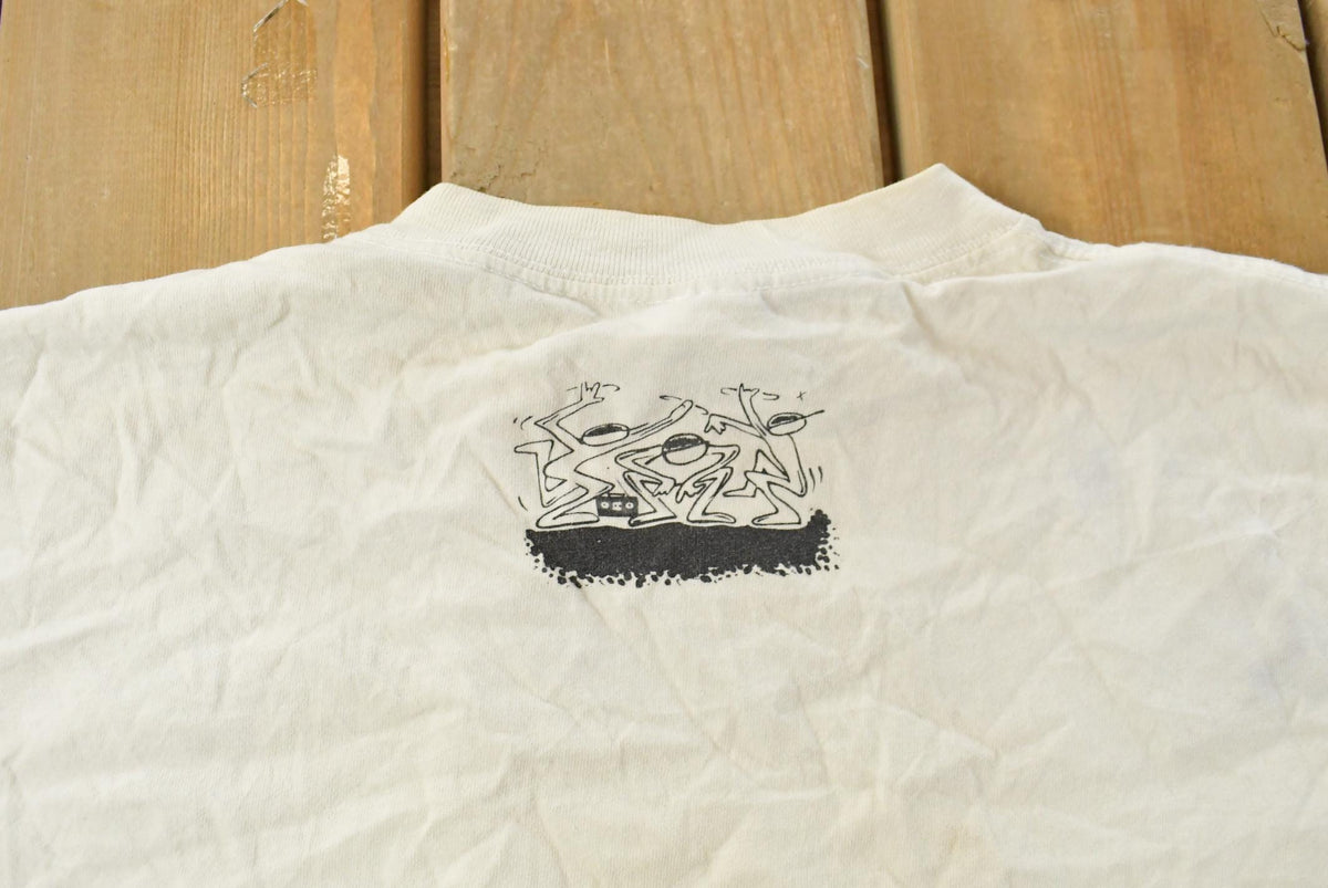 Vintage 1990's Basquiat Style Pop Art T-Shirt Men's XL from propervintagecanada