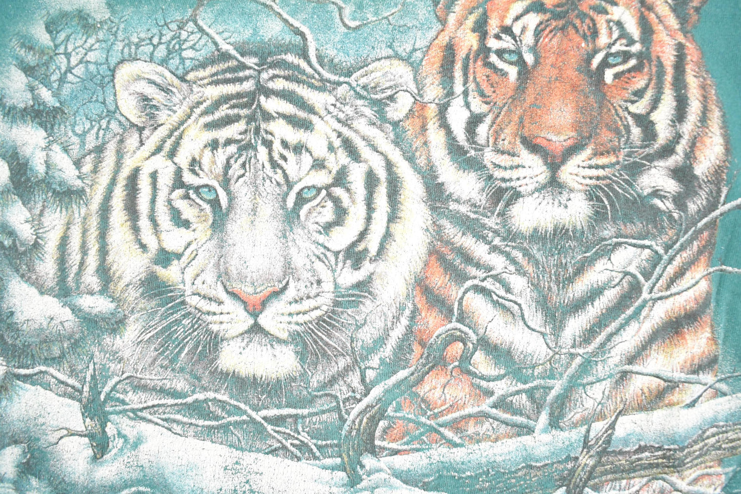 Vintage 1990's Bengal Tigers Souvenir Travel T-Shirt Men's S from propervintagecanada