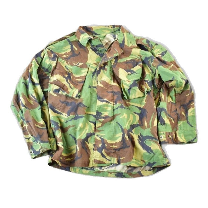 Vintage 1990's Camo Military Button Up Shirt Mens L from propervintagecanada