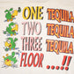 Vintage 1990's Cancun Tequila Stages Souvenir Funny Travel T-Shirt Men's L from propervintagecanada