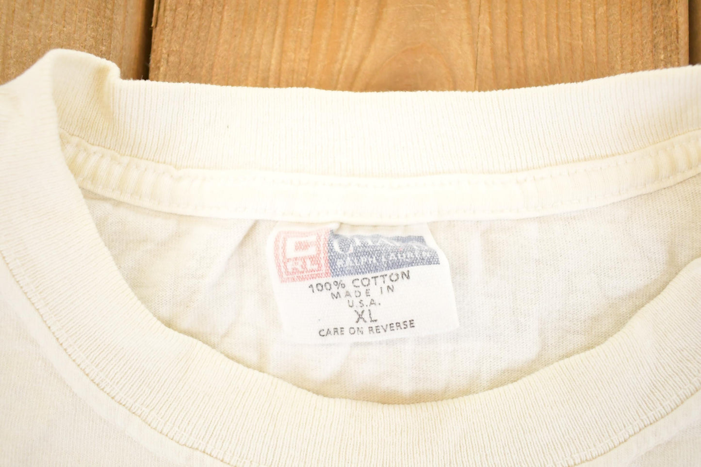 Vintage 1990's Chaps Ralph Lauren Fisherman Travel T-Shirt Men's XL from propervintagecanada