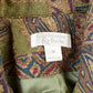 Vintage 1990's Christopher & Banks Paisley Zip Up Light Jacket  Women's S from propervintagecanada