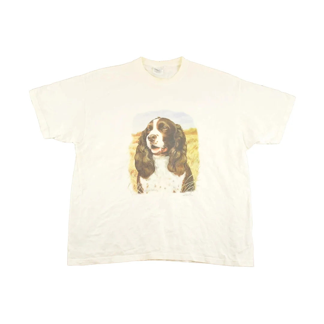 Vintage 1990's Cocker Spaniel Souvenir Dog T-Shirt Mens XL from propervintagecanada