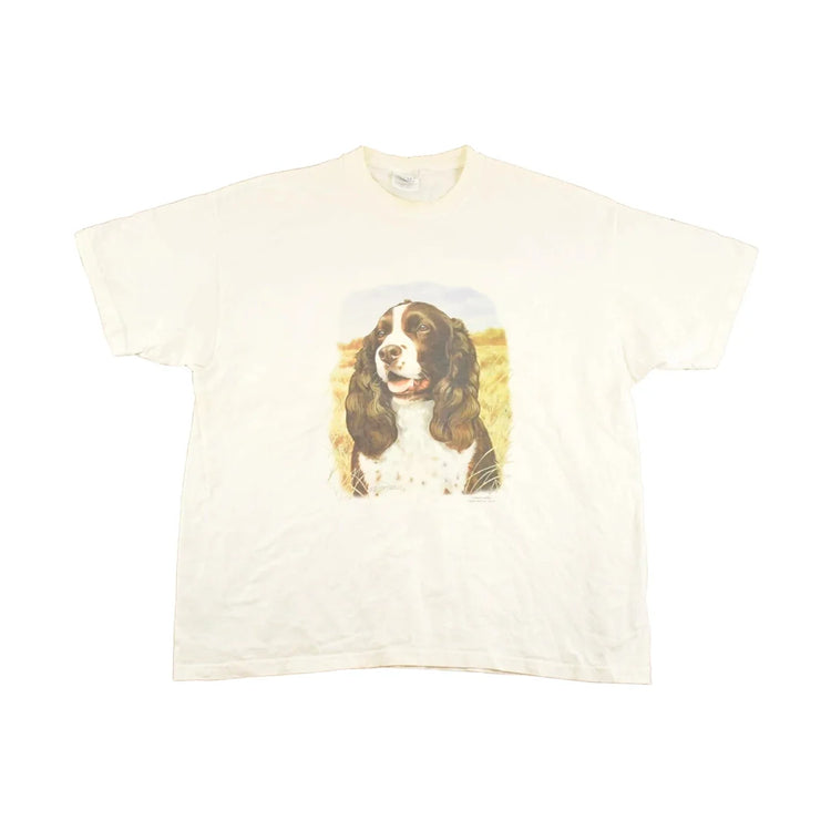 Vintage 1990's Cocker Spaniel Souvenir Dog T-Shirt Mens XL from propervintagecanada