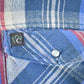Vintage 1990's Codet Plaid Button Up Western Shirt Made In USA Men's XL from propervintagecanada